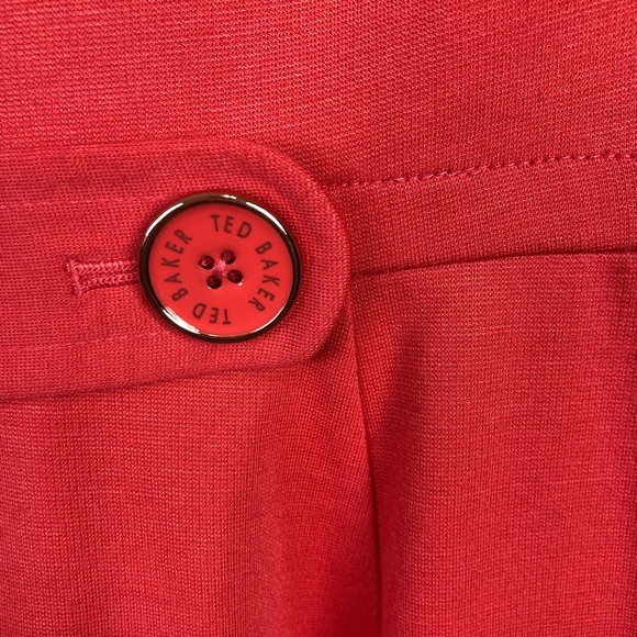 Ted Baker London Coral Harmia Pocket Jersey Dress - Picture 9 of 13